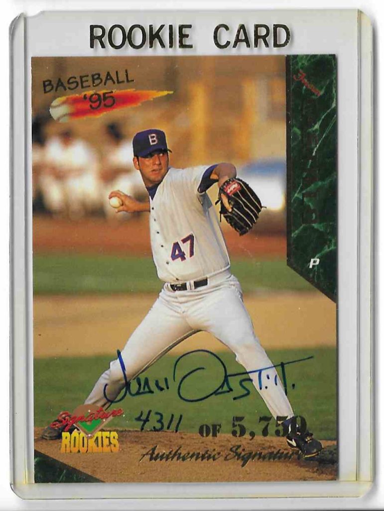 1995 Signature Rookies Signatures 12 Juan Castillo